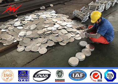 ISO 9m 10m galvanisierte Stahl-Polen mit 2.75mm - 3mm Thickenss Hochleistung