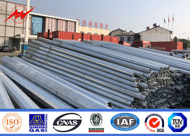 ISO 9m 10m galvanisierte Stahl-Polen mit 2.75mm - 3mm Thickenss Hochleistung