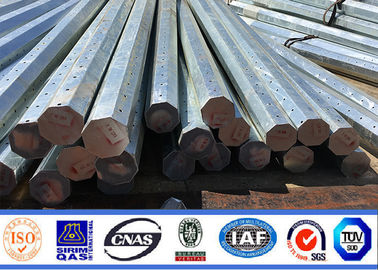 8m 11m heißes Bad galvanisierter achteckiger Stahl-Pole für Fernleitung