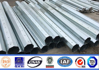 8m 11m heißes Bad galvanisierter achteckiger Stahl-Pole für Fernleitung