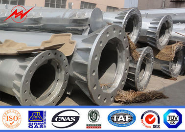 45-100FT elektrischer galvanisierter Stahl-Pole 2000kg Abschnitt-Entwurf Lasts-eine