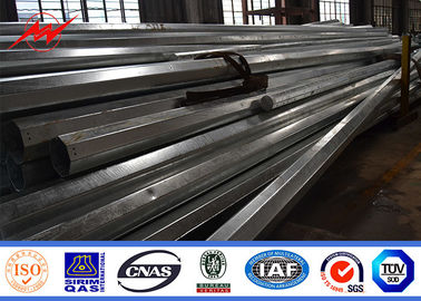 Elektrische Stromleitungspole Durchschnittliche Beschichtungsdicke 86 Mikronen Hot Dip Galvanisierung