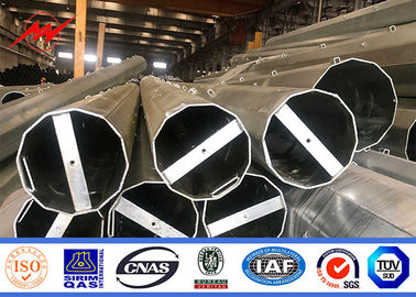 11.9M Metallstrommast galvanisierte Multifunktionsleiter-Spitze Abschnitt-8kn drei