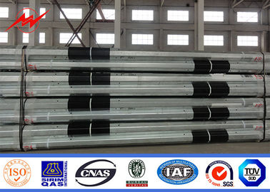 11m 3.8mm 2 elektrische Getriebe-Spalte Abschnitt-FRP galvanisierte Stahl-Polen