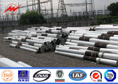 Zwei Metallstrommast-traditionelle Spalte des Abschnitt-3.8mm mit FRP und Bitumen