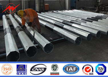 Zwei Metallstrommast-traditionelle Spalte des Abschnitt-3.8mm mit FRP und Bitumen