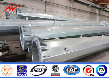 30.5m Flansch-Art traditioneller galvanisierter Stahl-Pole, Electric Power-Getriebe Polen
