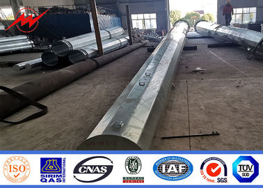 30.5m Flansch-Art traditioneller galvanisierter Stahl-Pole, Electric Power-Getriebe Polen