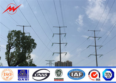 galvanisiertes Pole elektrisches Stahl-Polen langes Leben 69KV Q345 NEA Standard