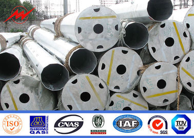16m 2500dan Galvanisierung Stahlturm Pol 90ft Afrika Übertragungsleitung Metall Post