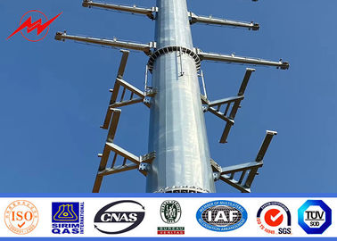 18m 22m rundes galvanisiertes Metall Pole heißen Bad-132kv für Fernleitung