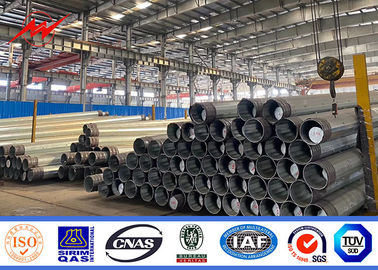 direkte begrabene galvanisierte Strommaste 10m 14m 15m Metallfür Kraftübertragung