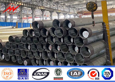 direkte begrabene galvanisierte Strommaste 10m 14m 15m Metallfür Kraftübertragung