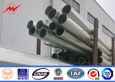 80ft Gleitverbindung S355JR galvanisierter Stahl-Pole, Strom-Gebrauchsstrommast