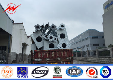80ft Gleitverbindung S355JR galvanisierter Stahl-Pole, Strom-Gebrauchsstrommast