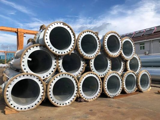 45m Pulver-Beschichtung genehmigte hohen Mast hellen Polen 400w -  Energie 5000w