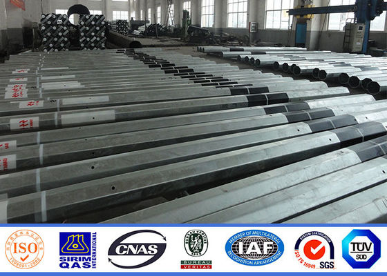 Elektrischer Pole NEA NGCP Standard 30FT 35FT Last 500kg Philippinen-Getriebe-Polen