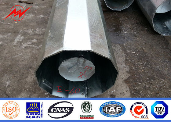 25ft 30ft 35ft 40ft Elektrische Stromübertragungsleitung Pol Galvanized Steel Utility
