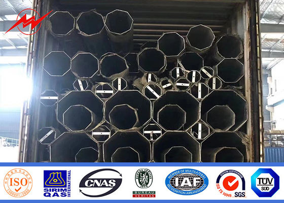 15m 1200Dan 2000dan galvanisierte Stahlstrommast für äußere Verteilungs-Linie