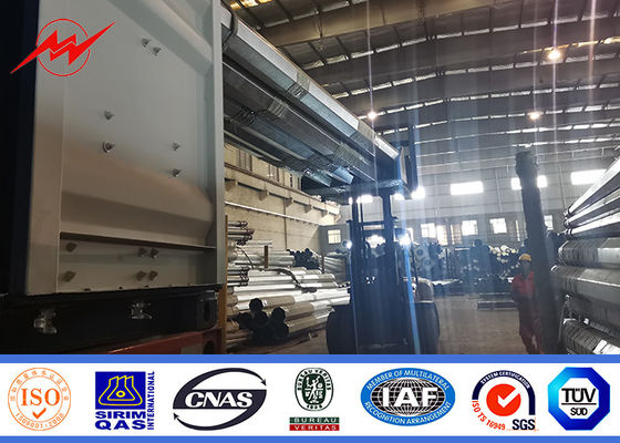 ASTM 16m 1200 elektrisches Hochspannungsprojekt Dan Steel Power Pole Fors