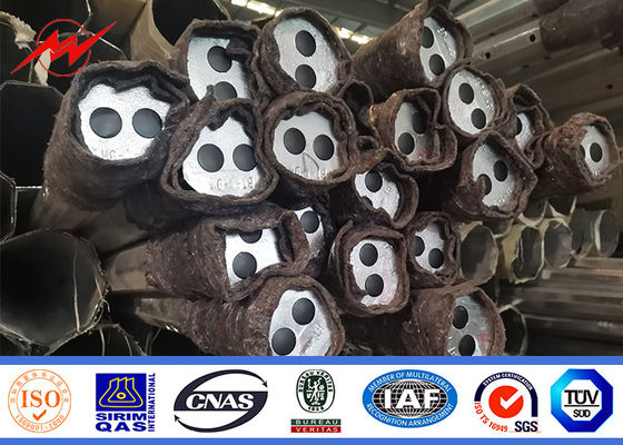 16m 1200 Dan Steel Tubular Pole Galvanized für äußere Verteilungs-Linie Projekt