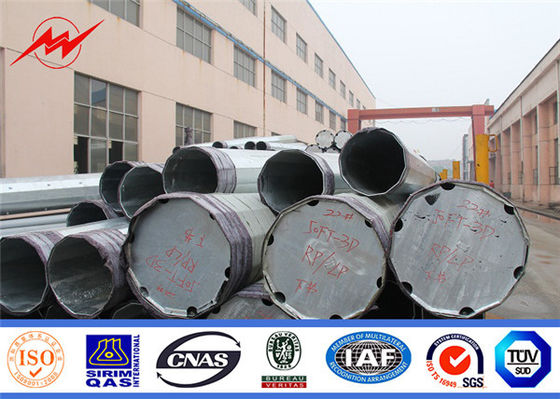 Polygonale Energie 35ft 86um galvanisierte Stahl-Polen