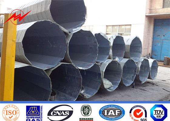 Soem elektrische 12 Ft galvanisierte Stahlstrommast mit Bitumen