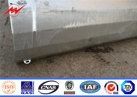 Hot Dip galvanisierter Stahlstang mit quadratischem achteckigem oder rundem Grundplatten