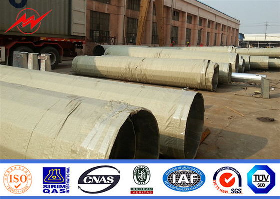 25ft Nea Standard Galvanized Steel Pole achteckiges elektrisches