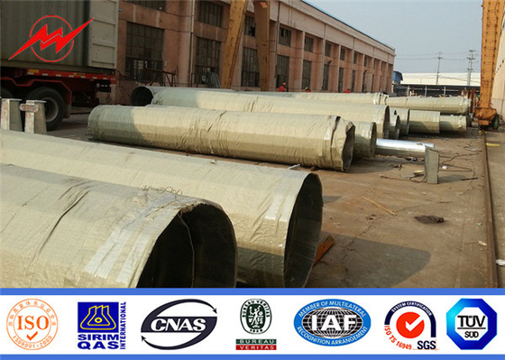 25ft Nea Standard Galvanized Steel Pole achteckiges elektrisches