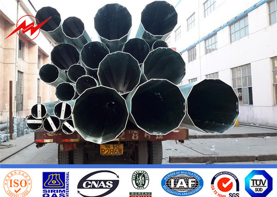 69kv galvanisierte Stahl-Fernleitungs-Energie 22m 20kn Polen Ngcp