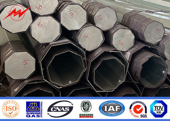 Transimissions-Linie achteckiger galvanisierter Stahlstrommast 35FT 70FT 90FT