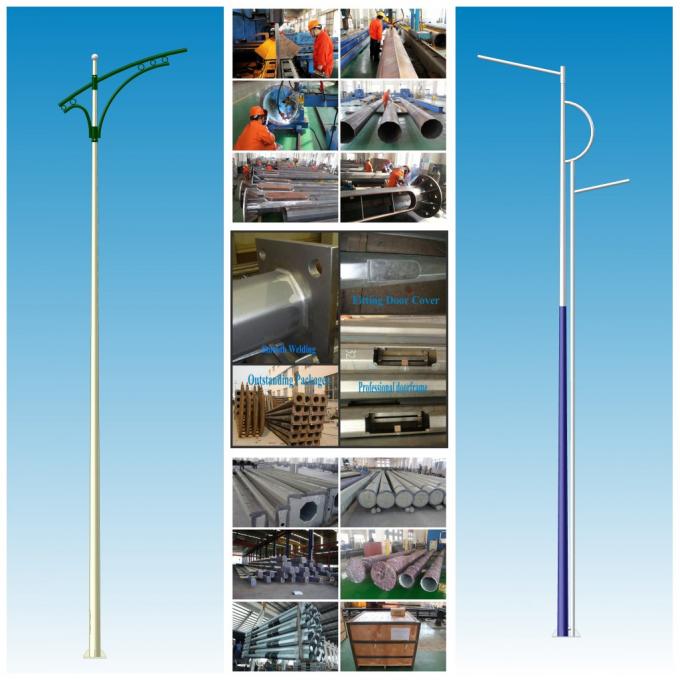 Energie-Freileitungsmast 20 Fuß galvanisierter Pole 30m/S 2