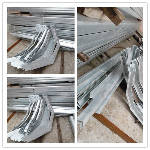 Metall-Strommast-elektrische galvanisierte Stahl-Pole-Antikorrosion 10 KV - 550 KV 1