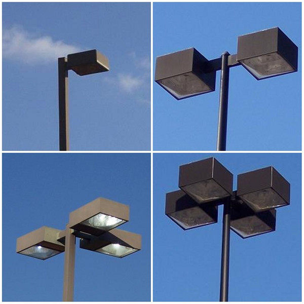 17m galvanisierter gemalter Straßen-Lichtmast-Preis 400W runder Solar-Philippinen für Straße/Landstraße 2