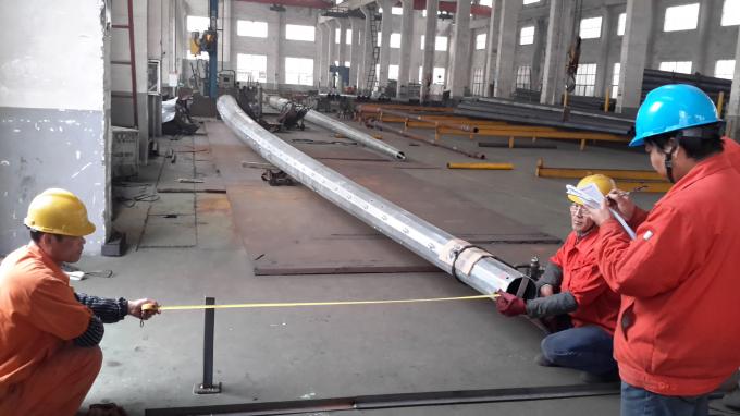 20m 24m 27m 30m galvanisiertes Metall Pole, langes Leben Fernleitungs-Polen 2