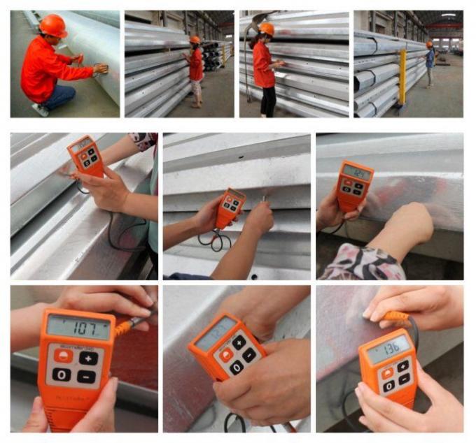 11 m 3,8 mm 7,2 mm 80-100 Mikrometer Durchschnittliche Warmtauchenverzinkung für langlebige Verzinkte Stahlstange 0